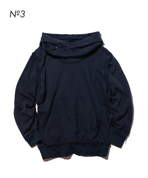 GB0422/CS02 : Big Drape Hoodie