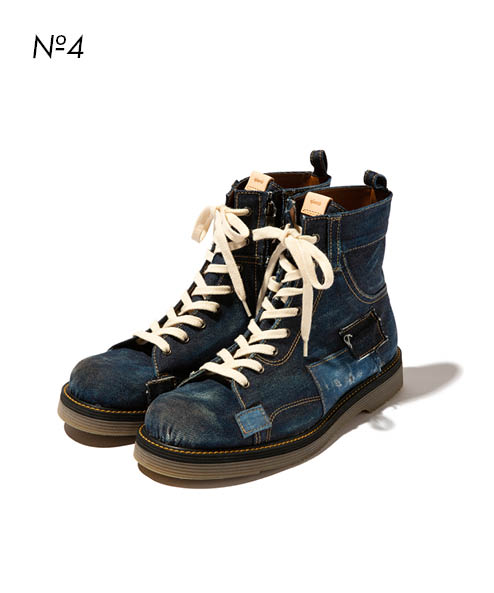 GB0422/AC04 : Unplugged Denim Boots
