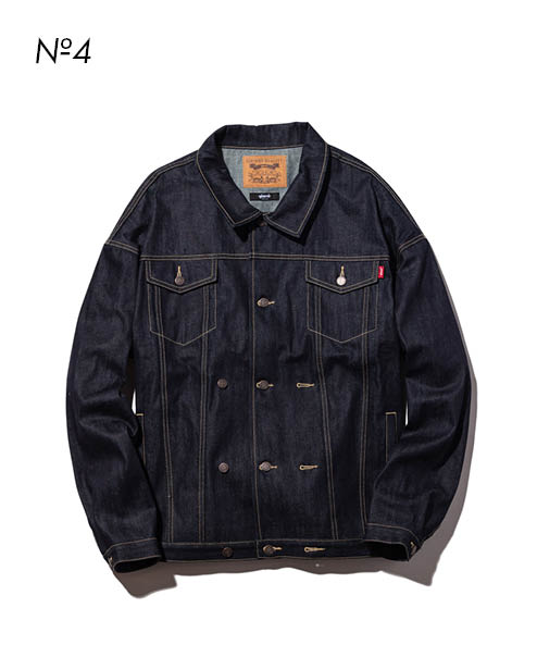 GB0422/JKT05 : Double Brested Denim JKT