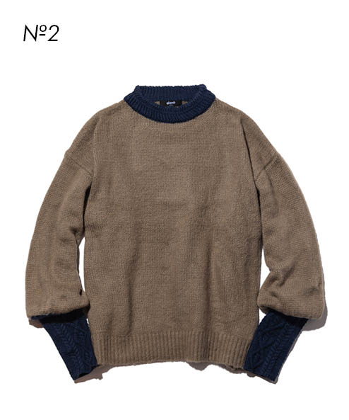 GB0422/KNT07 : Cable Creed Knit