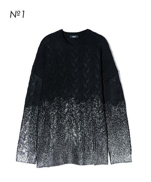 GB0324/KNT13 : Platinum Cable Knit