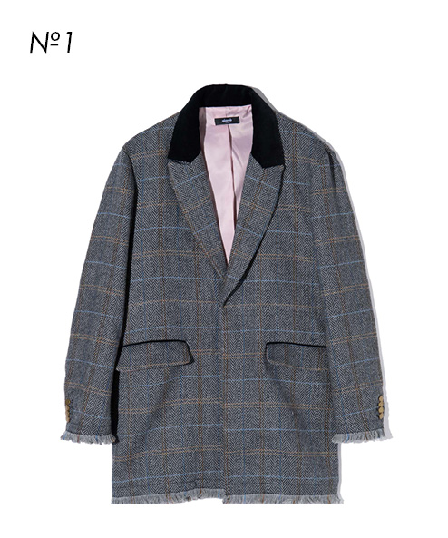 GB0424/JKT08 : Cut Off Chester Coat