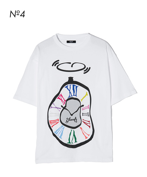 GB0424/CS11 : Twist Clock T-Shirt