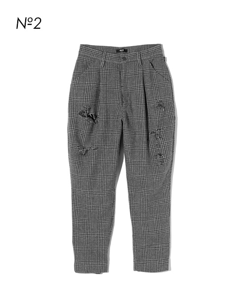 GB0424/P06 : Out of Society Tweed Slacks