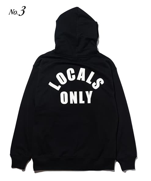 GB0122 / CS12 : LOCALS ONLY Hoodie