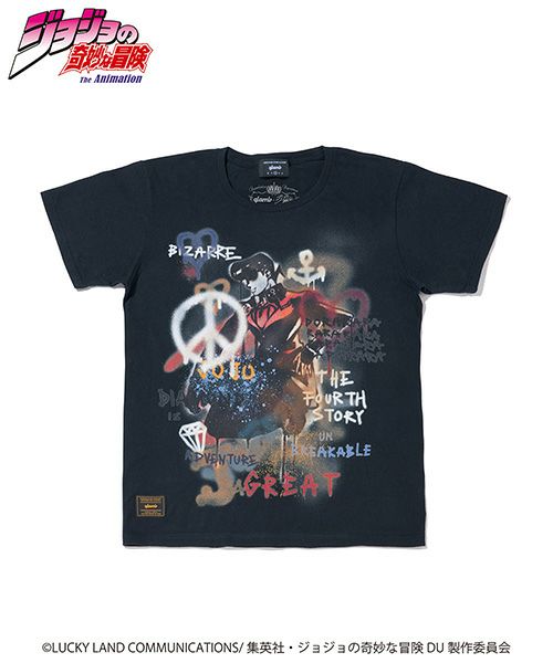 GB17SM/JJ01 : Josuke Higashikata T/東方仗助Tシャツ | glamb Online