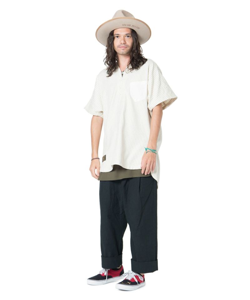 GB0118 / P06 : Rahman wide pants | glamb Online Store