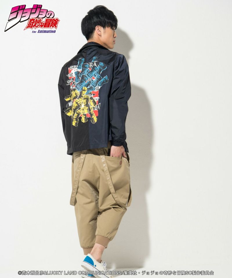 ORA vs MUDA coach jacket(ジョジョコラボ/glamb/グラム) GB0218/JJ11