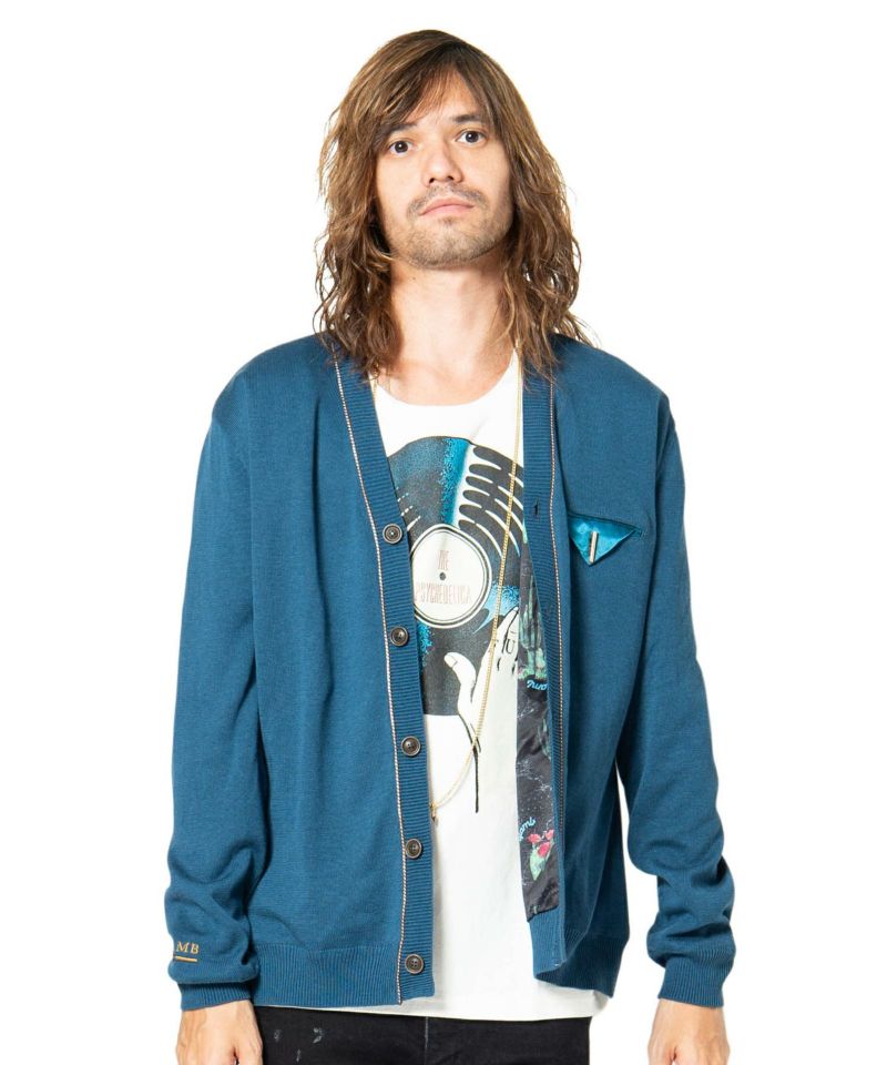 美品【glamb】ペドロリバーシブルカーディガン　サイズM 美品【glamb】ペドロリバーシブルカーディガンサイズM
