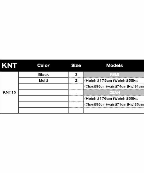 GB0119/KNT15 : Molden knit hoodie