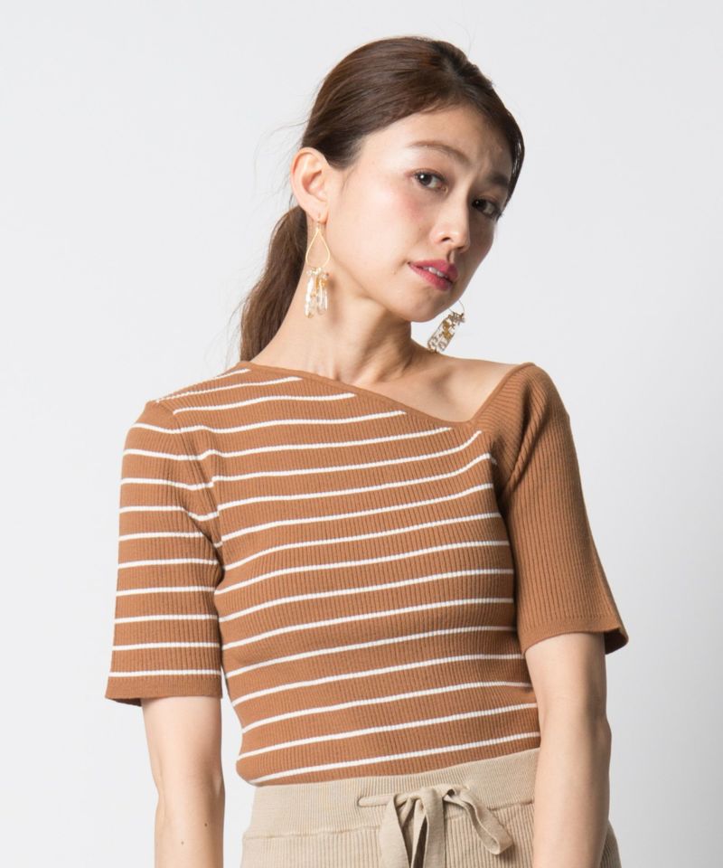 Deli border knit:LY19SM / KNT01 | LAYMEE Online Store公式通販