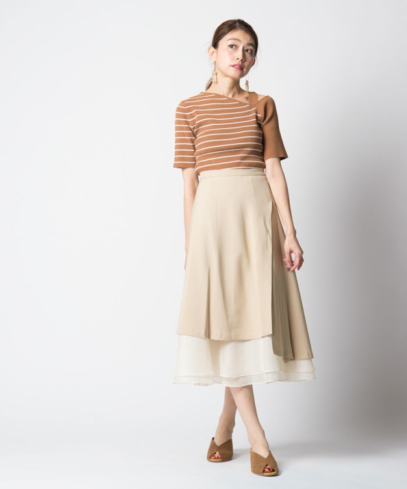 Deli border knit:LY19SM / KNT01 | LAYMEE Online Store公式通販