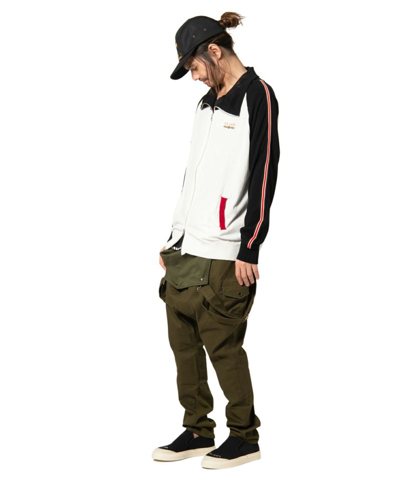 GB0219/KNT11 : Jan hi-neck knit jersey/ジャンハイネックニットジャージ