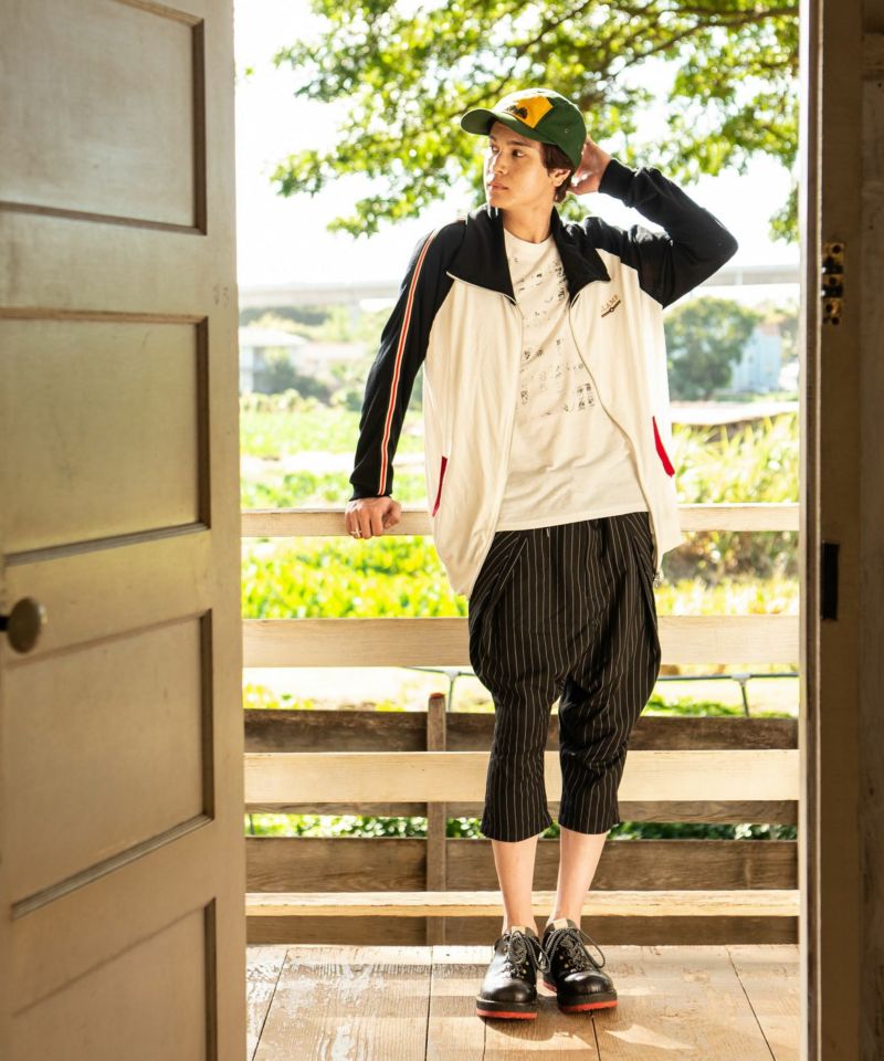 GB0219/P07 : Marco cropped pants/マルコクロップドパンツ