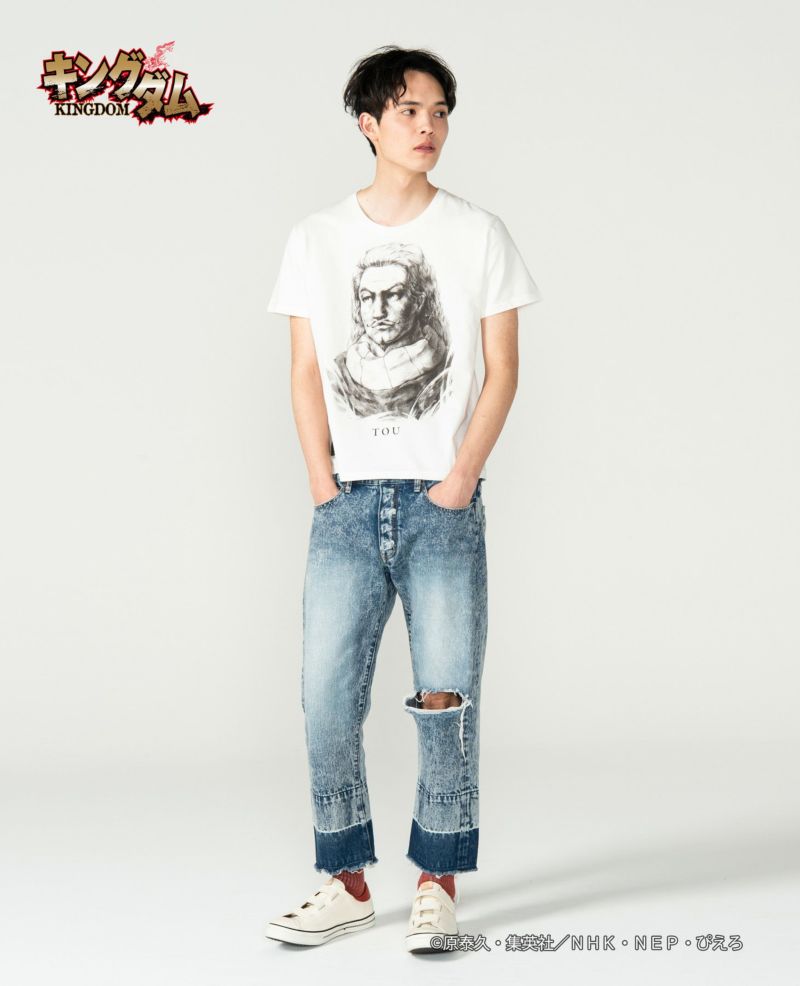 トウTシャツ(キングダムコラボ/glamb/グラム) GB0219/KD06