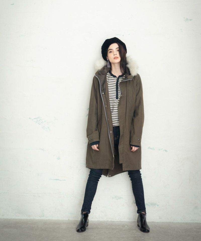 Gb0319 Jkt06 Bailey Mods Coat Glamb Online Store