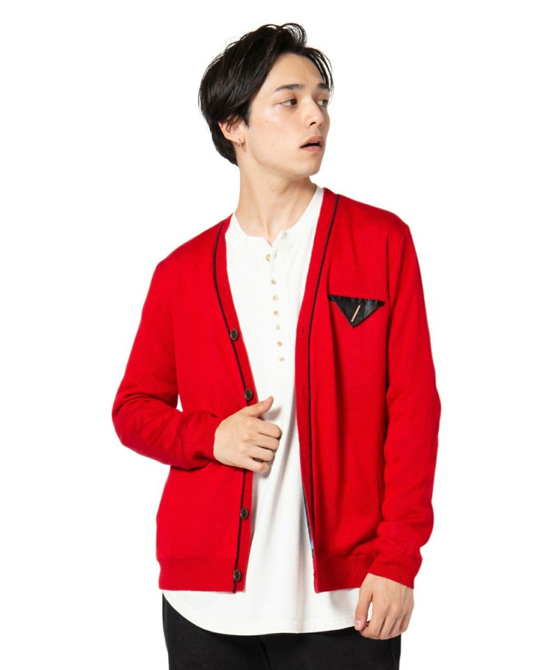 glamb（グラム）の「glamb グラム / Tweed reversible cardigan