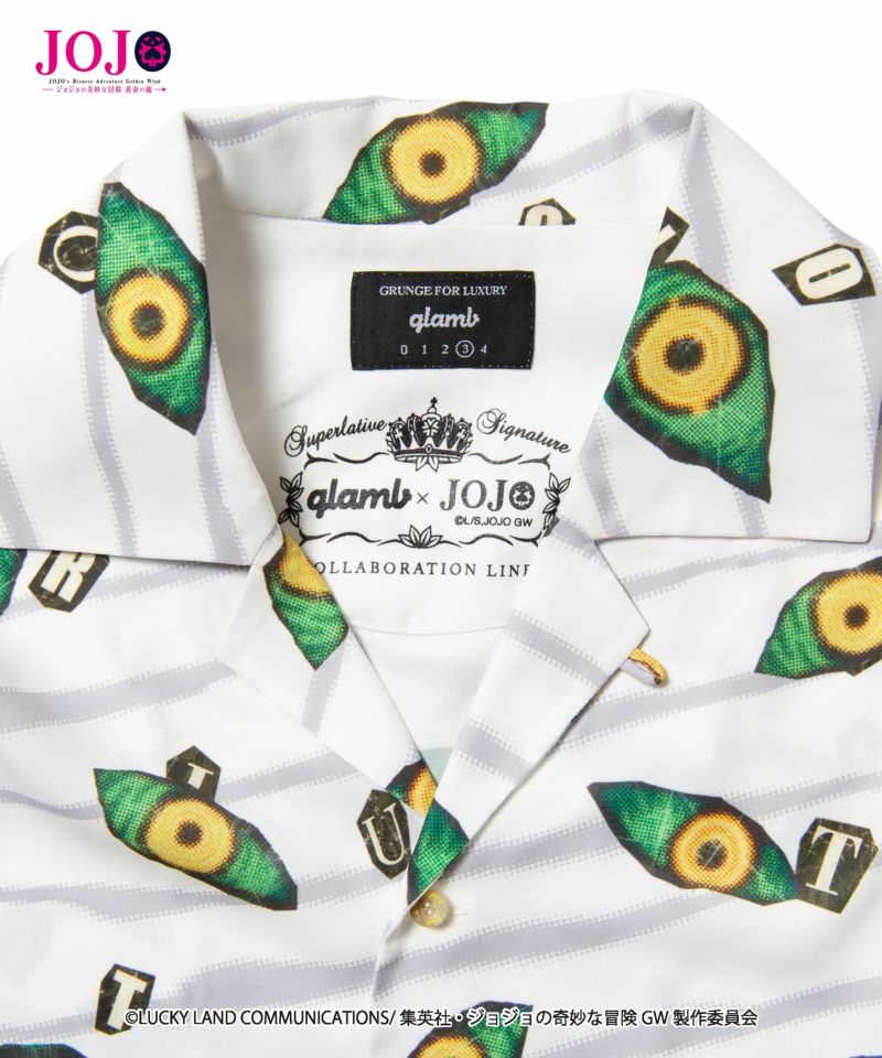 プロシュートズスタンドシャツ(ジョジョコラボ/glamb/グラム) GB0120/JJ08