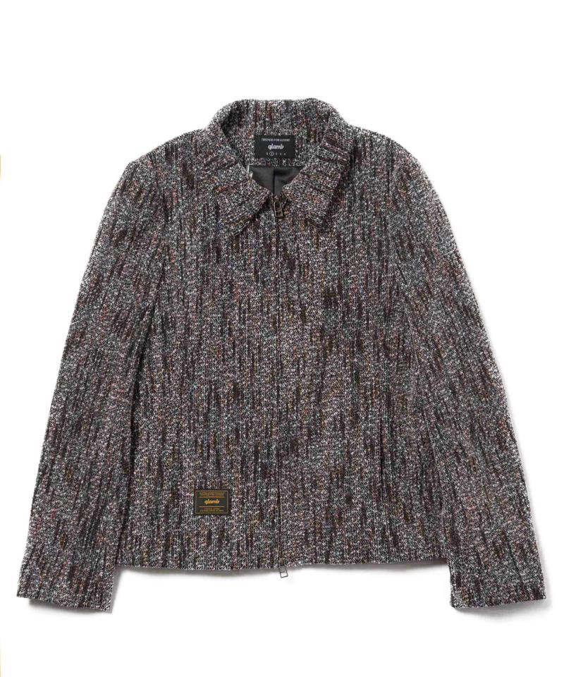 GB0120/JKT11 : Scotch knit blouson/スコッチニットブルゾン