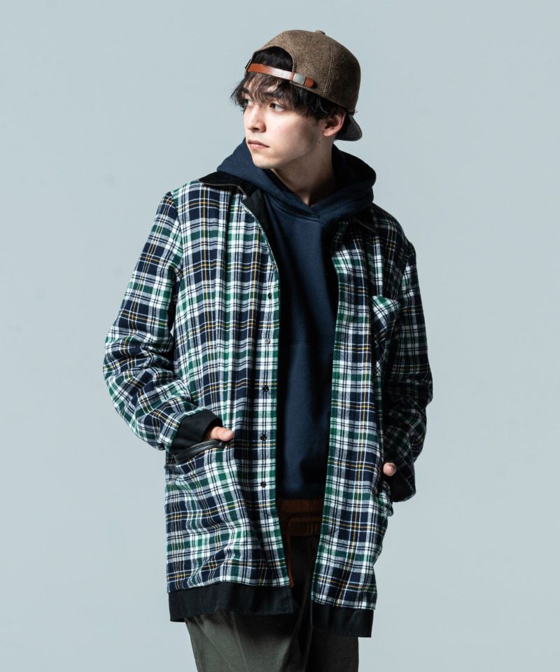 GB0320/JKT08 : Reversible hunting coat/リバーシブルハンティングコート