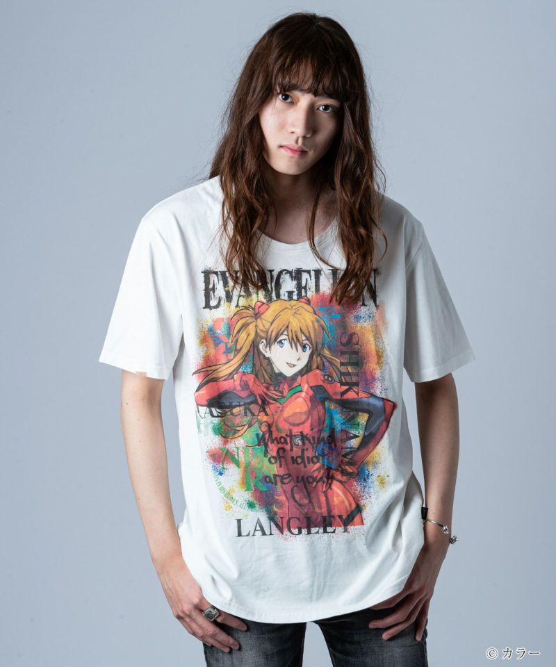 アスカTシャツ(EVANGELIONコラボ/glamb/グラム) GB0220/EV02