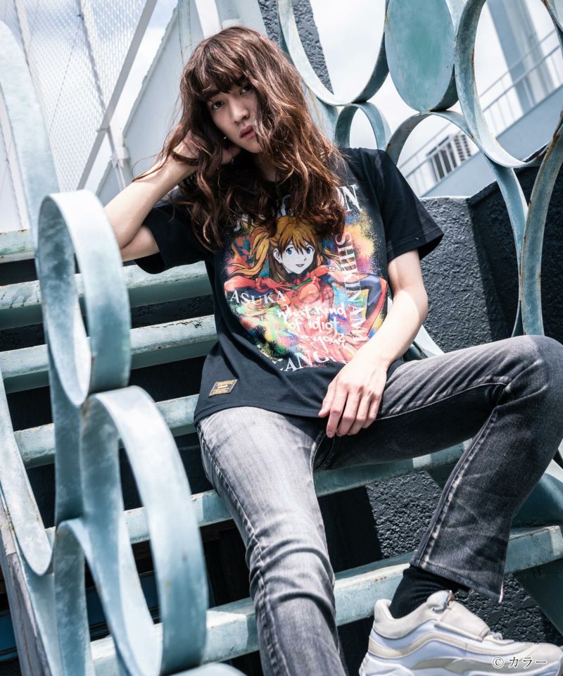 アスカTシャツ(EVANGELIONコラボ/glamb/グラム) GB0220/EV02