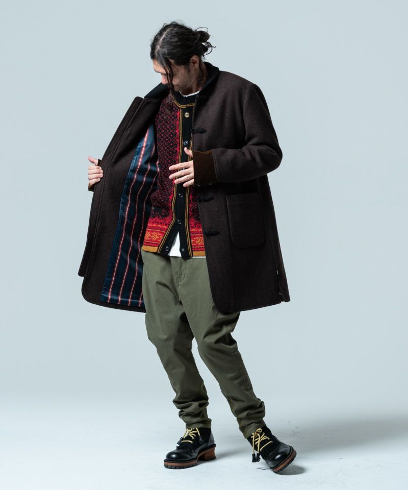 GB0320/JKT15 : Melton china coat/メルトンチャイナコート