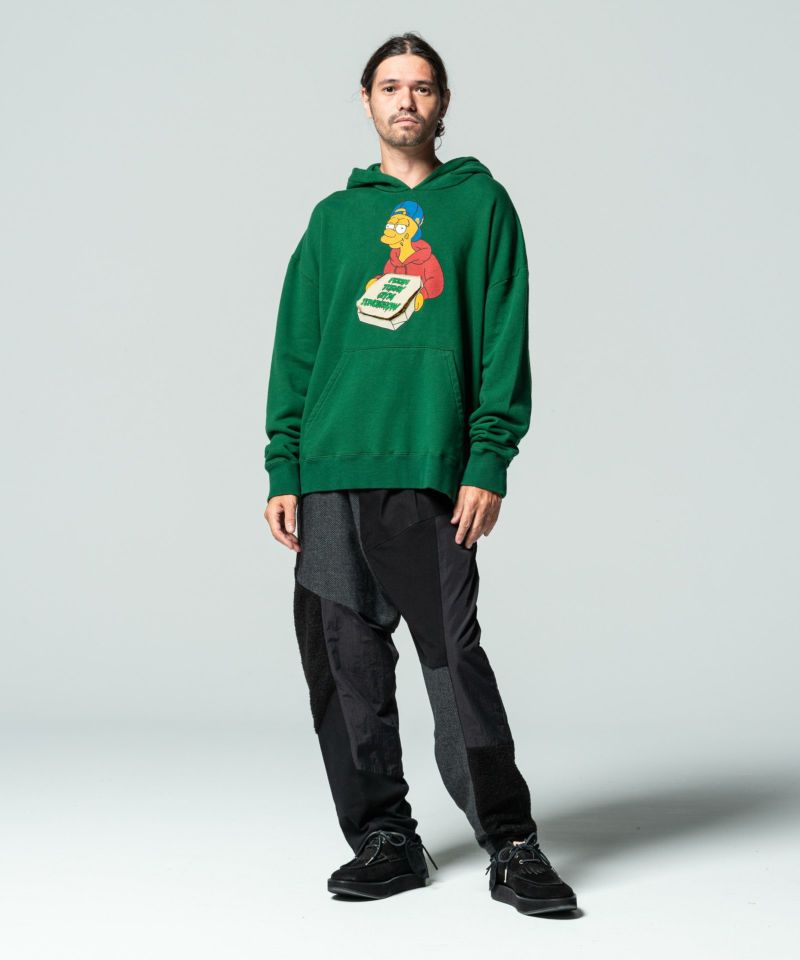 SWAGVIBE】Pinched Dye Zip Hoodie（パーカー）｜SWAGVIBE