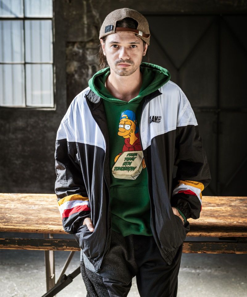 SWAGVIBE】Pinched Dye Zip Hoodie（パーカー）｜SWAGVIBE
