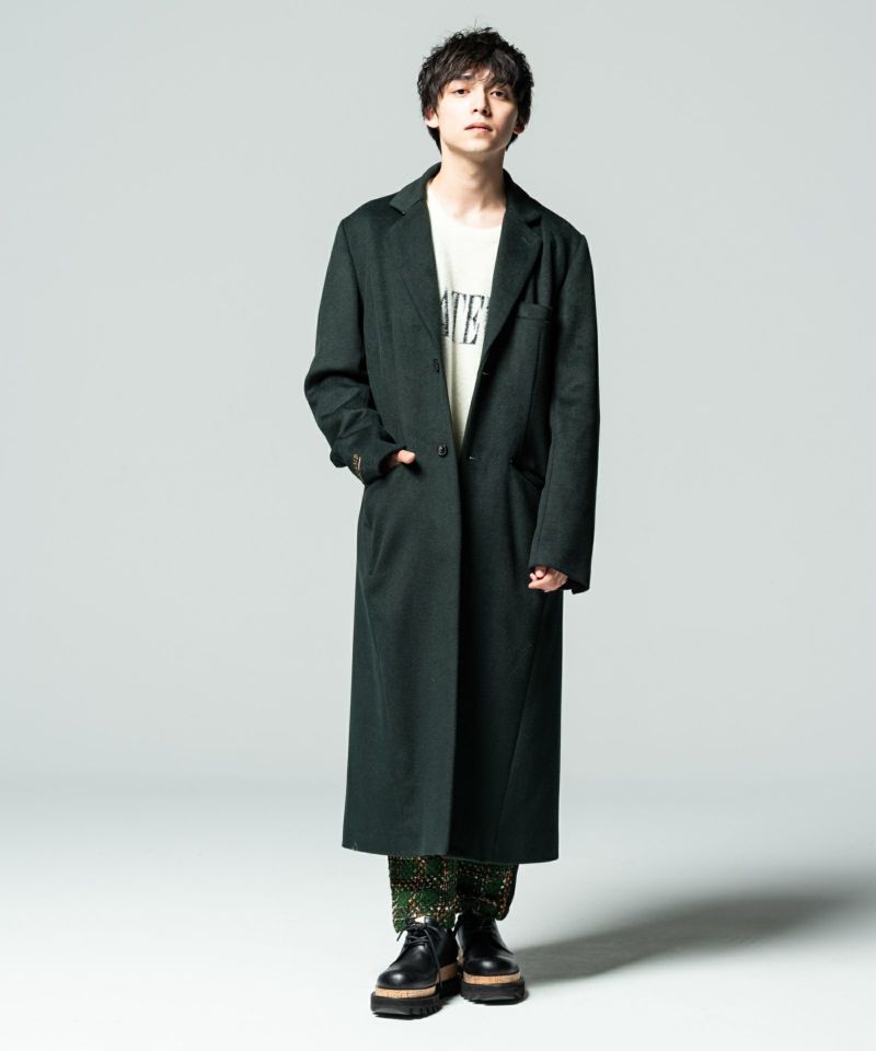GB0420 / JKT08 : Long chester coat / ロングチェスターコート