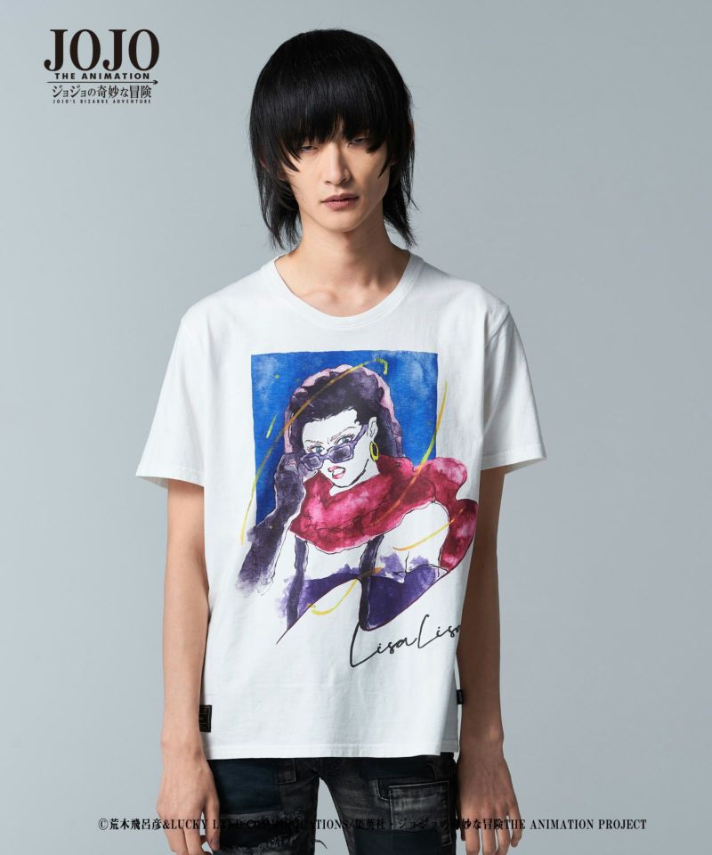 リサリサTシャツ(ジョジョコラボ/glamb/グラム) GB0121/JJ04