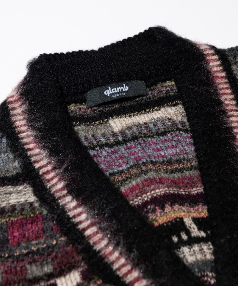 GB0121/KNT10 : Legget cardigan/ラゲットカーディガン