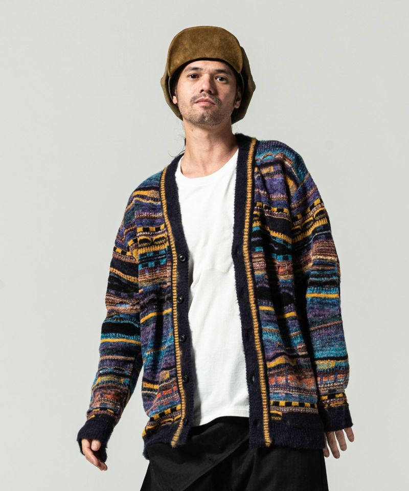 GB0121/KNT10 : Legget cardigan/ラゲットカーディガン