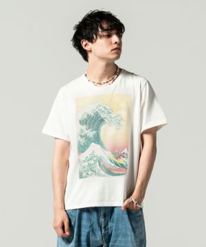 グレートウェーブtシャツ Gb0121 T01 Glamb Online Store公式通販