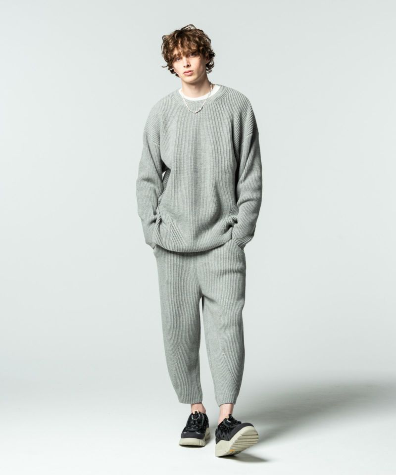 GB0321/KNT10 : Oversize easy knit/オーバーサイズイージーニット