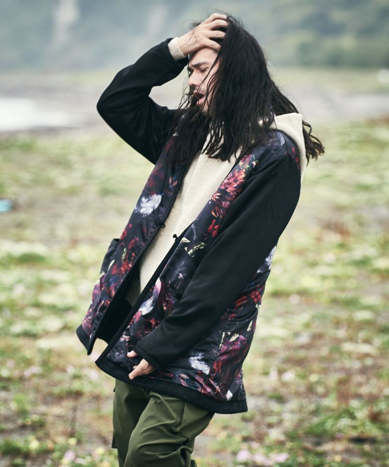 GB0321/JKT13 : Reversible military coat/リバーシブルミリタリーコート