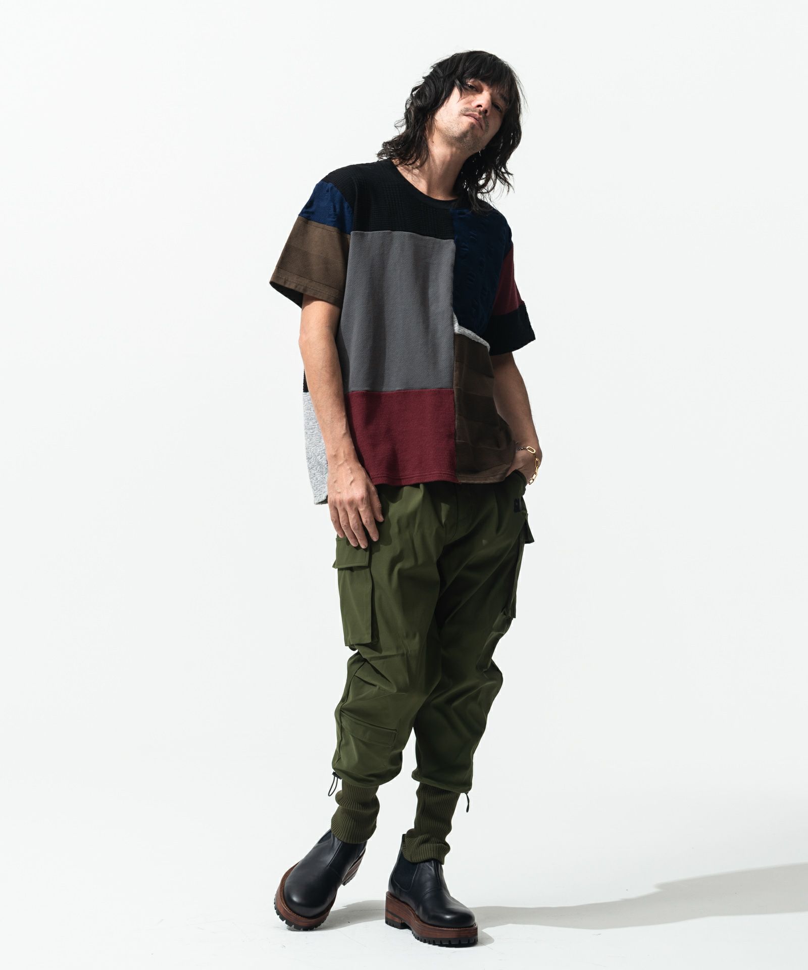 ロングリブカーゴパンツ(glamb/グラム) GB0222/P03 