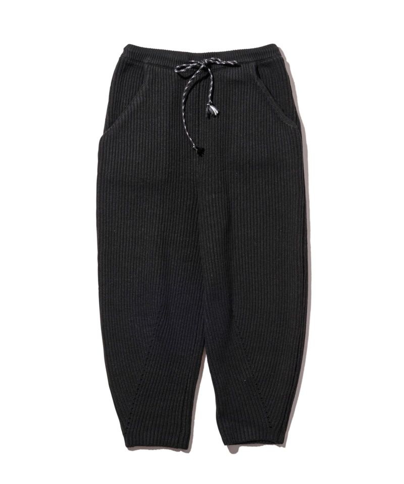 relax knit pants / beige （リラックスニットパンツ） | wee9s | ウィークス オフィシャル通販サイト