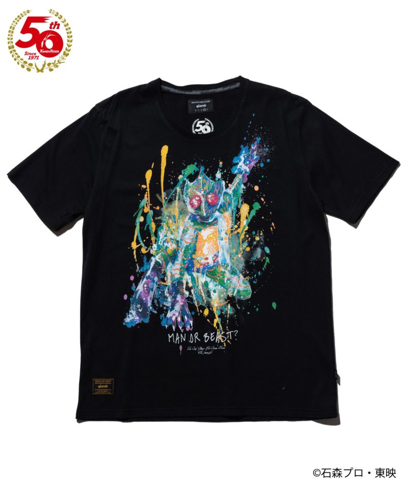 レビュー高評価アイテム特集｜ファッション通販 仮面ライダーアマゾンTシャツ(仮面ライダーコラボ/glamb/グラム トップス