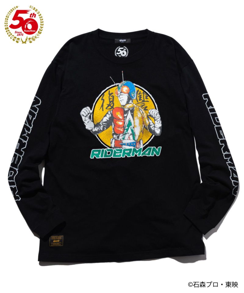 GB0321/KR10 : RIDERMAN long sleeves T/ライダーマンロングスリーブスTシャツ