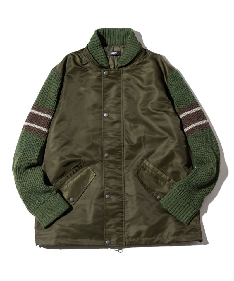 GB0421/JKT04 : Multi Fabric Military JKT/マルチファブリックミリタリージャケット