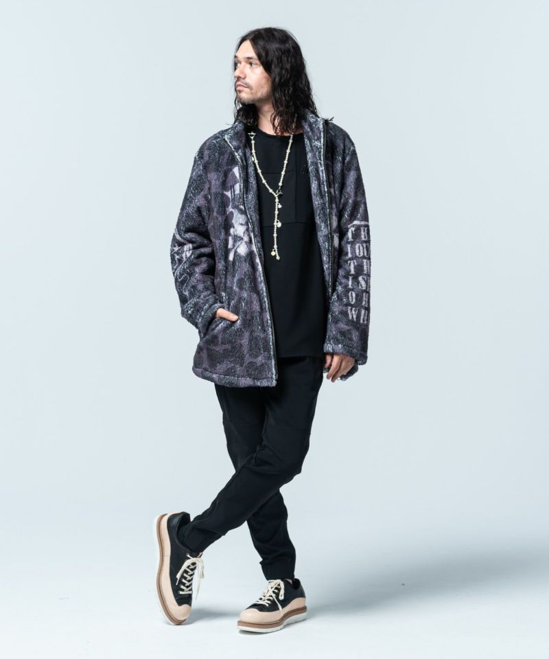 GB0421/JKT06 : Grunge Boa JKT/グランジボアジャケット