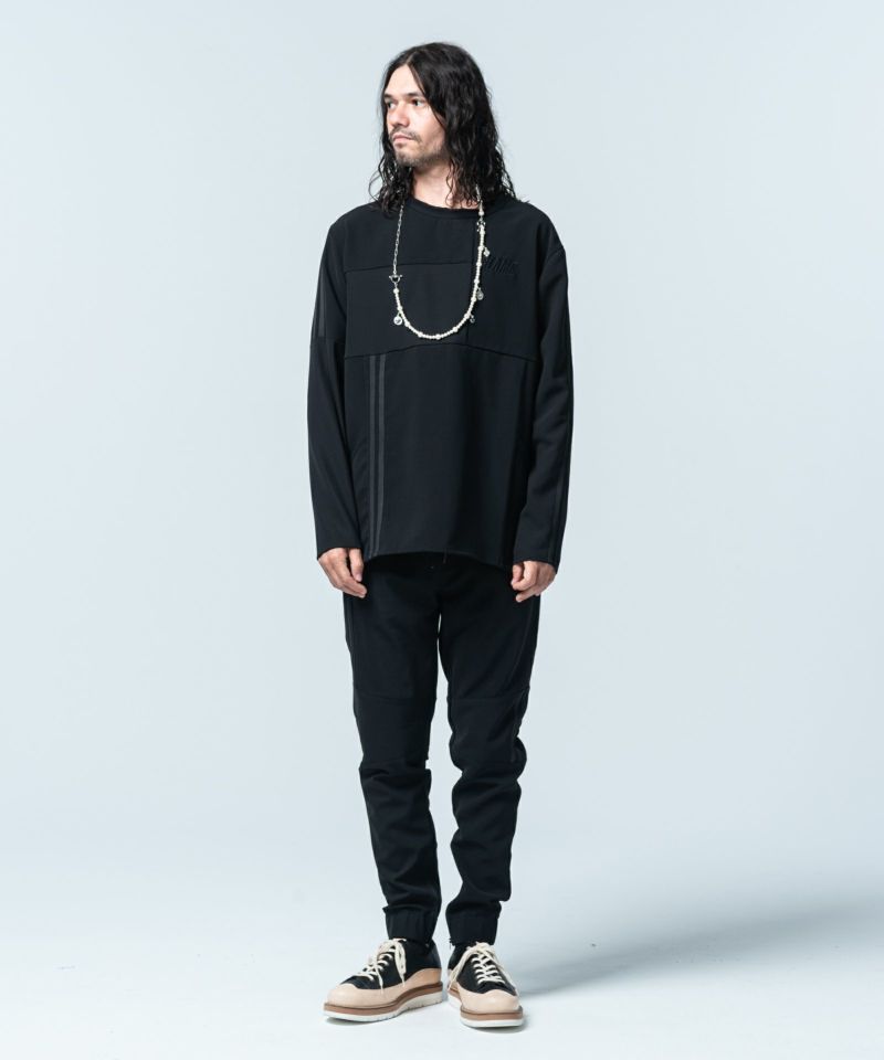 GB0421/P04 : Patchwork Jersey Pants/パッチワークジャージパンツ