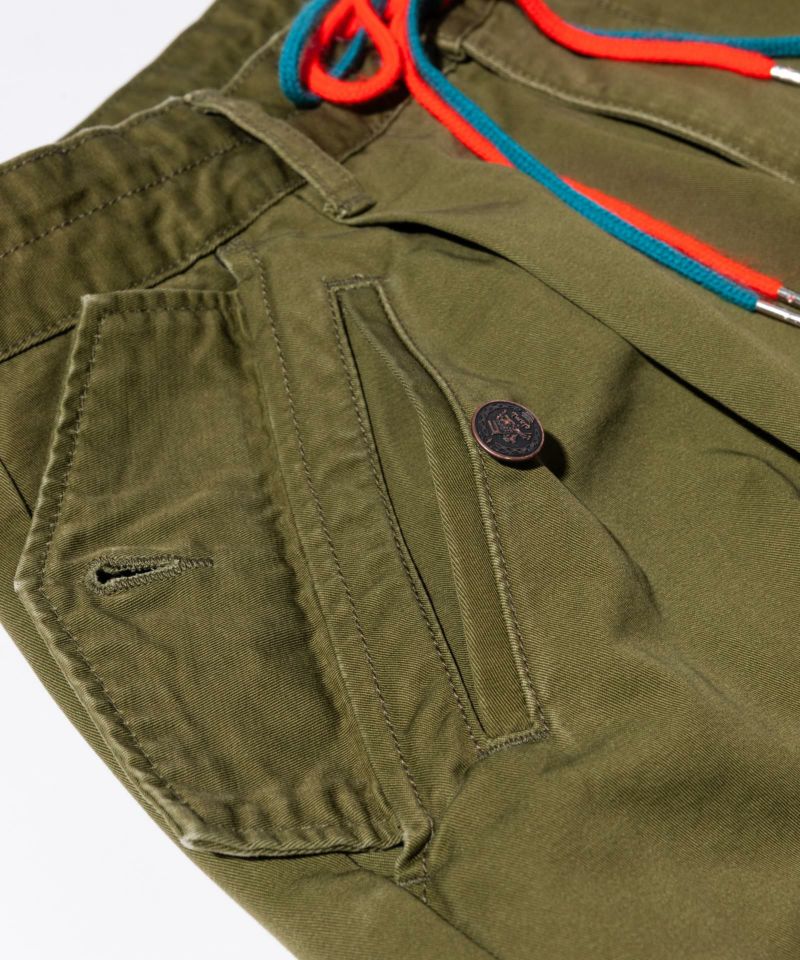 GB0421/P09 : Damaged Military Pants/ダメージドミリタリーパンツ