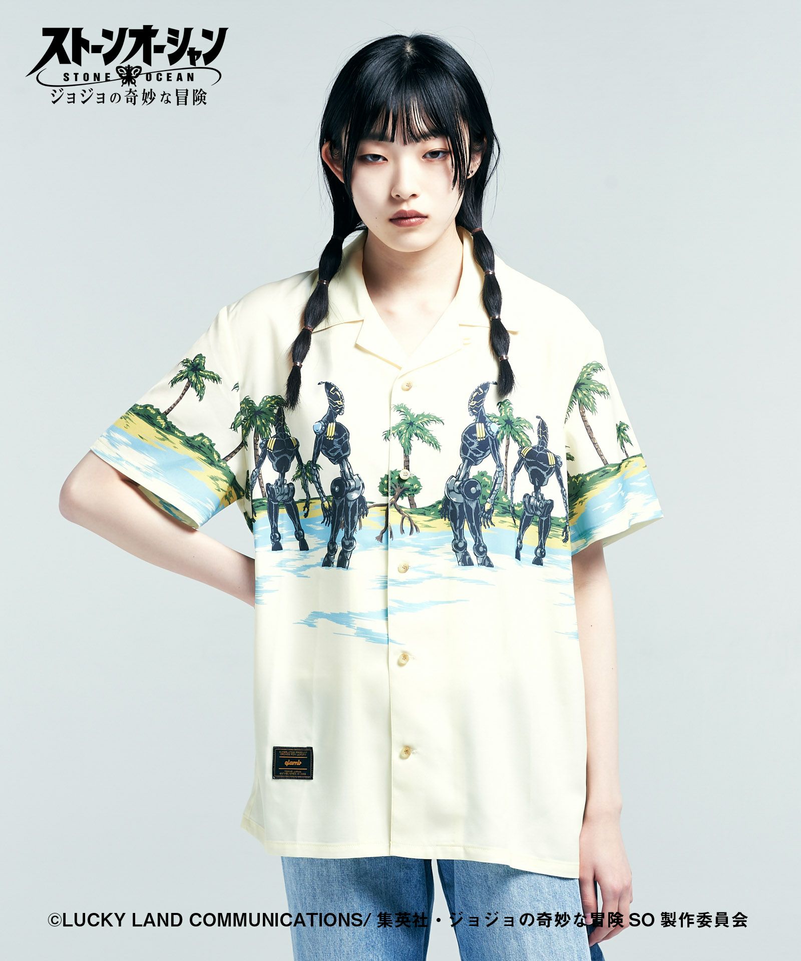 F・Fシャツ(ジョジョコラボ/glamb/グラム) GB0122/JJ07 