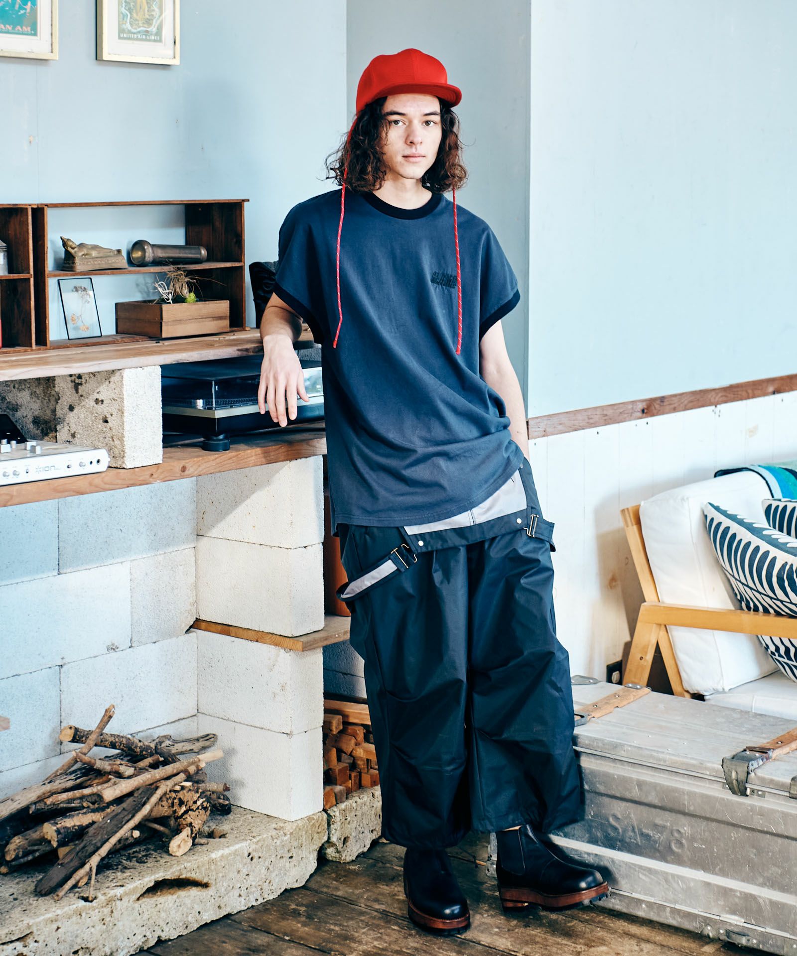 ビッグオーバーオール(glamb/グラム) GB0222/P15 