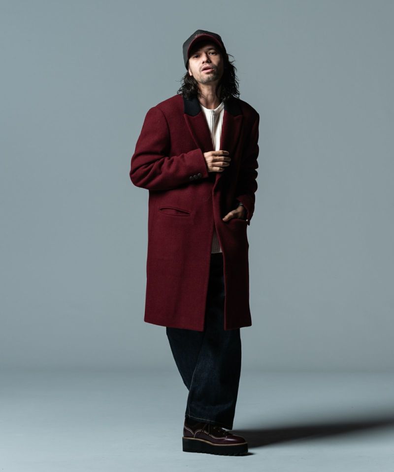 GB0322/JKT15 : Teddy Chester Coat/テディチェスターコート