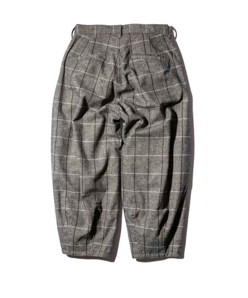 GB0322/P05 : Glen Check Balloon Pants/グレンチェック