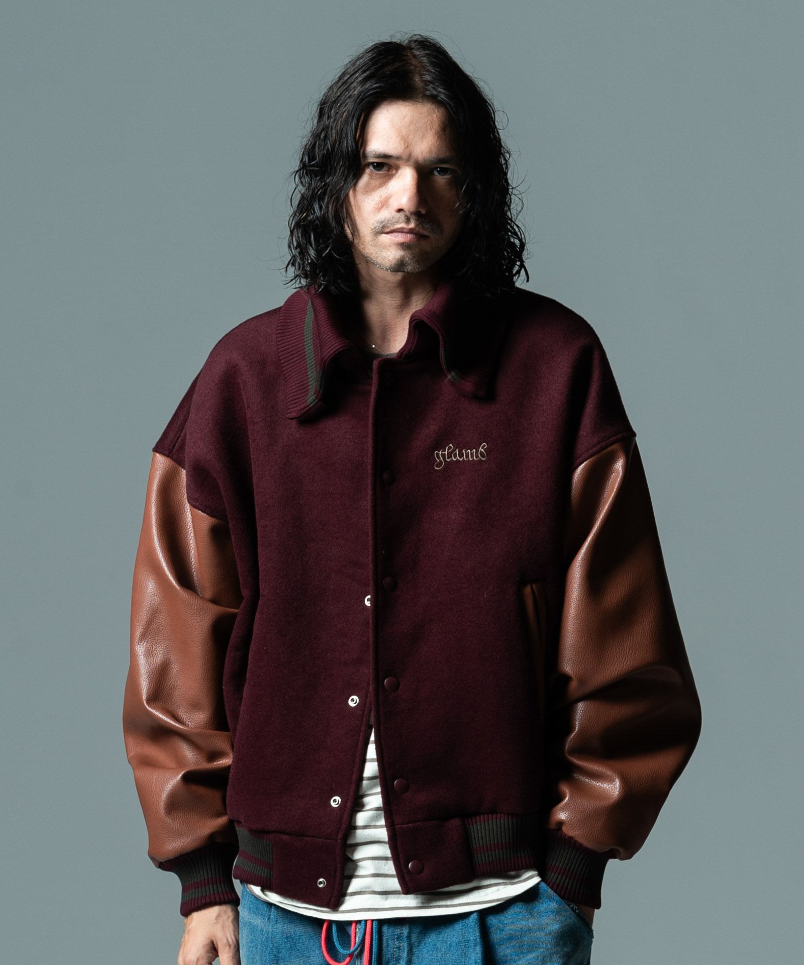 ドンキーカラースタジアムジャンパー(glamb/グラム) GB0422/JKT06 