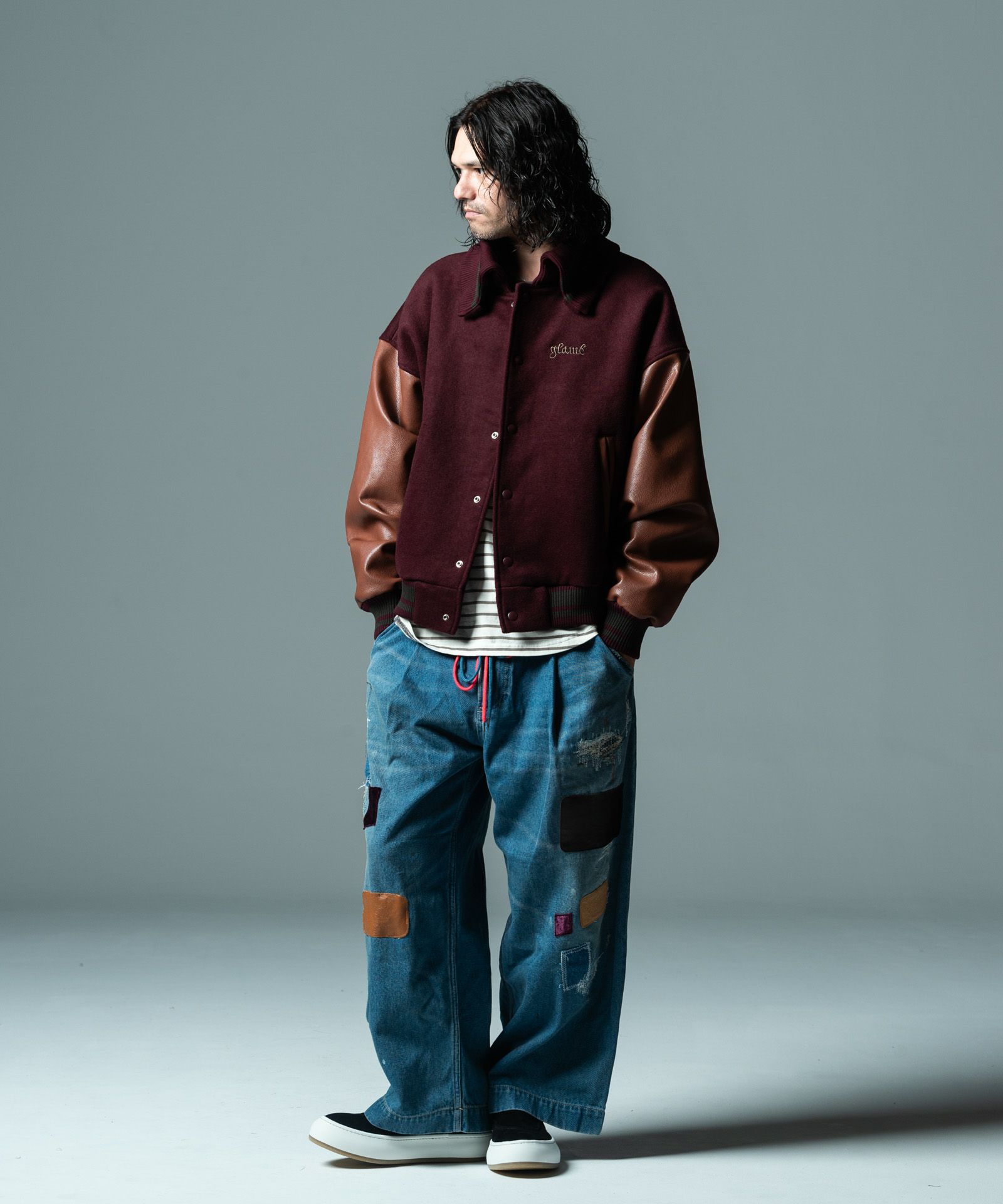 ドンキーカラースタジアムジャンパー(glamb/グラム) GB0422/JKT06 